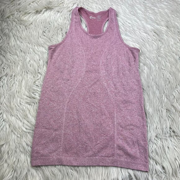 ZYIA Tops - Zyia Active Women's Pink Seamless Racerback Athletic Tank